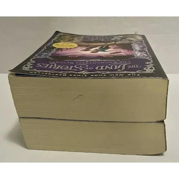 2 Book Lot The Land Of‎ Stories Chris Colfer Wishing Spell & Enchantress Returns - Picture 6 of 6